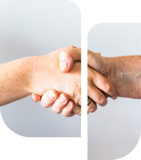 Image of handshake signifying partnership